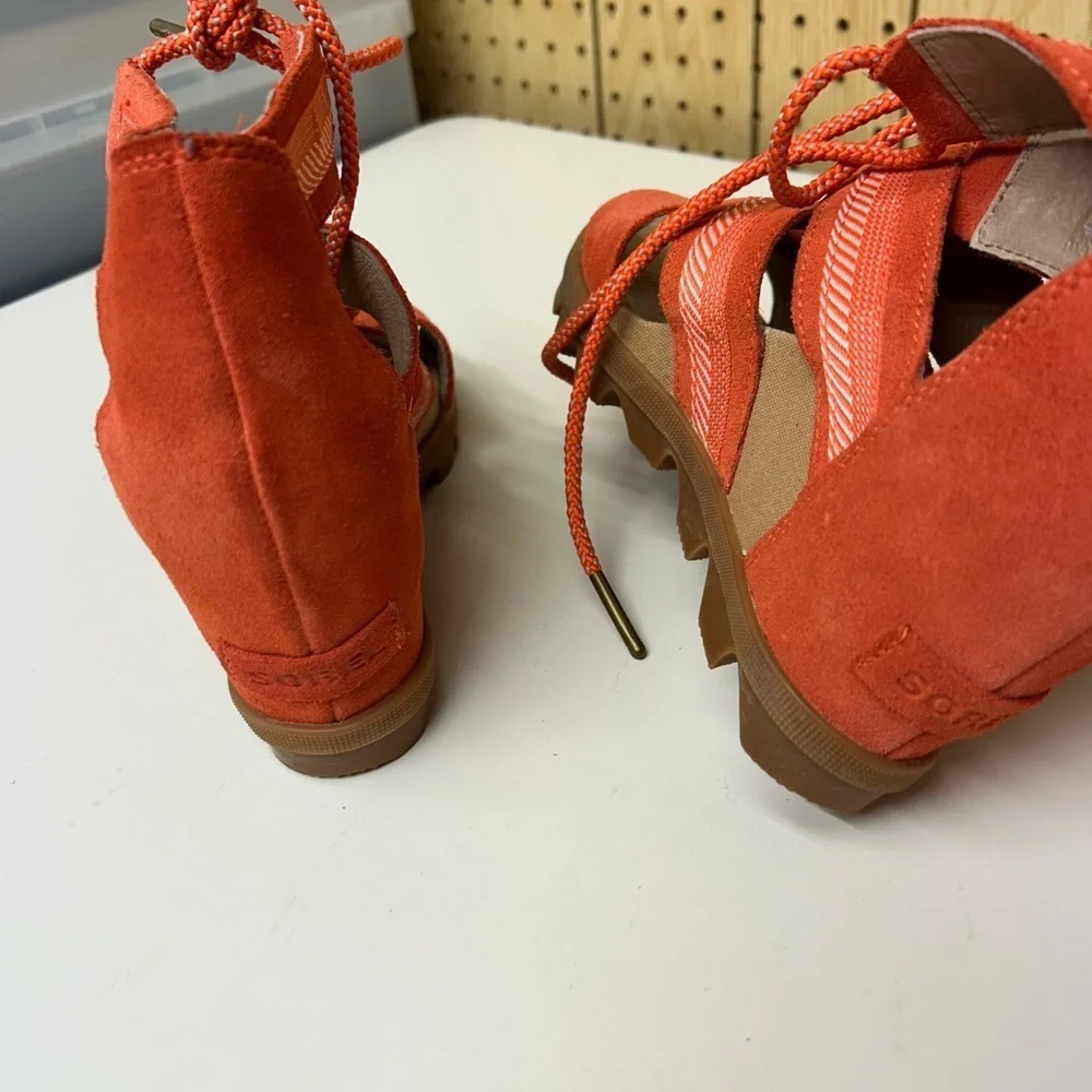 Sorel Joanie Women's Orange Wedges